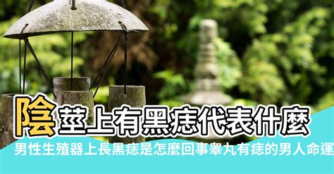 陰囊有痣|陰莖及陰囊上的痣：該如何處理？